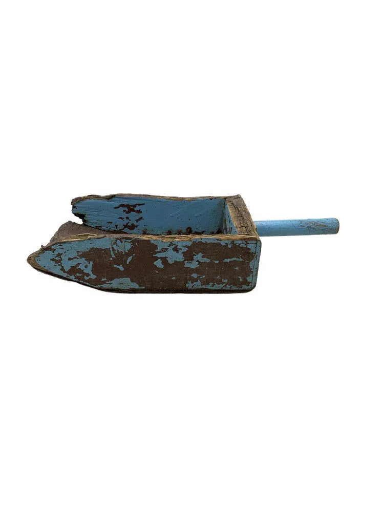 Vintage Wooden Grain Scoop - Berbere Imports