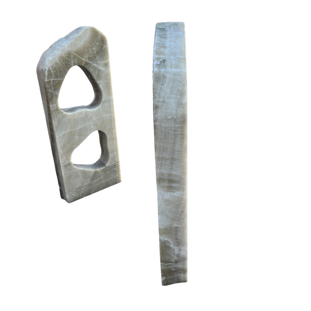 Spanish Abstract Stone Sculpture - Berbere Imports