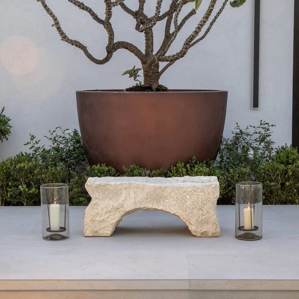 Stone Arch Bench - Berbere Imports