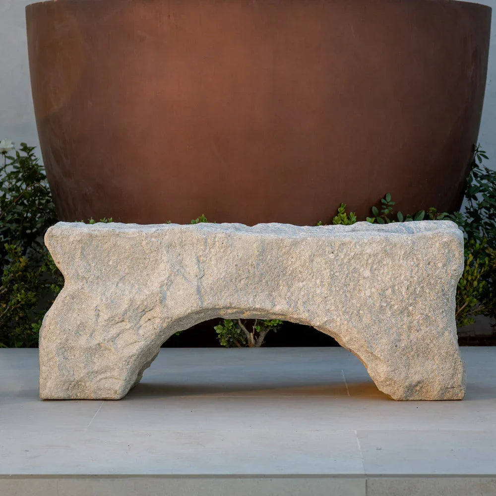 Stone Arch Bench - Berbere Imports