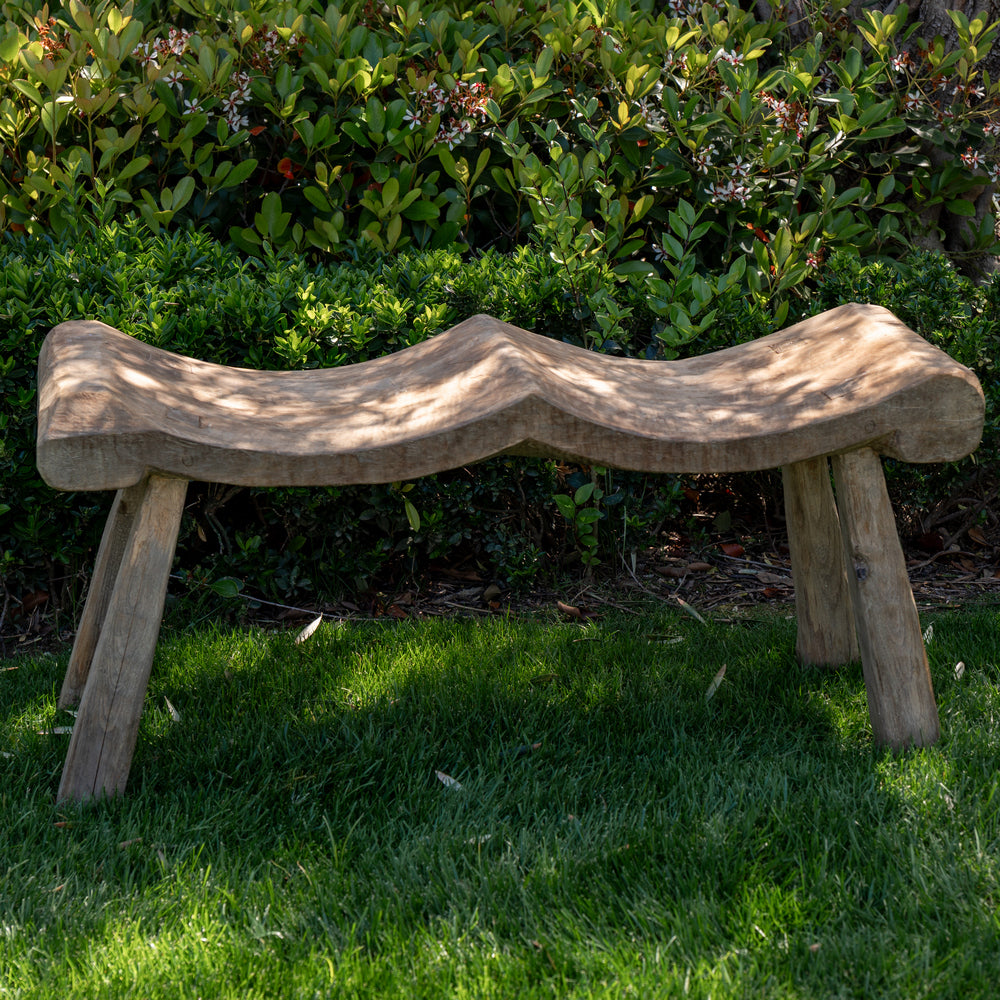 Wavy Bench - Berbere Imports