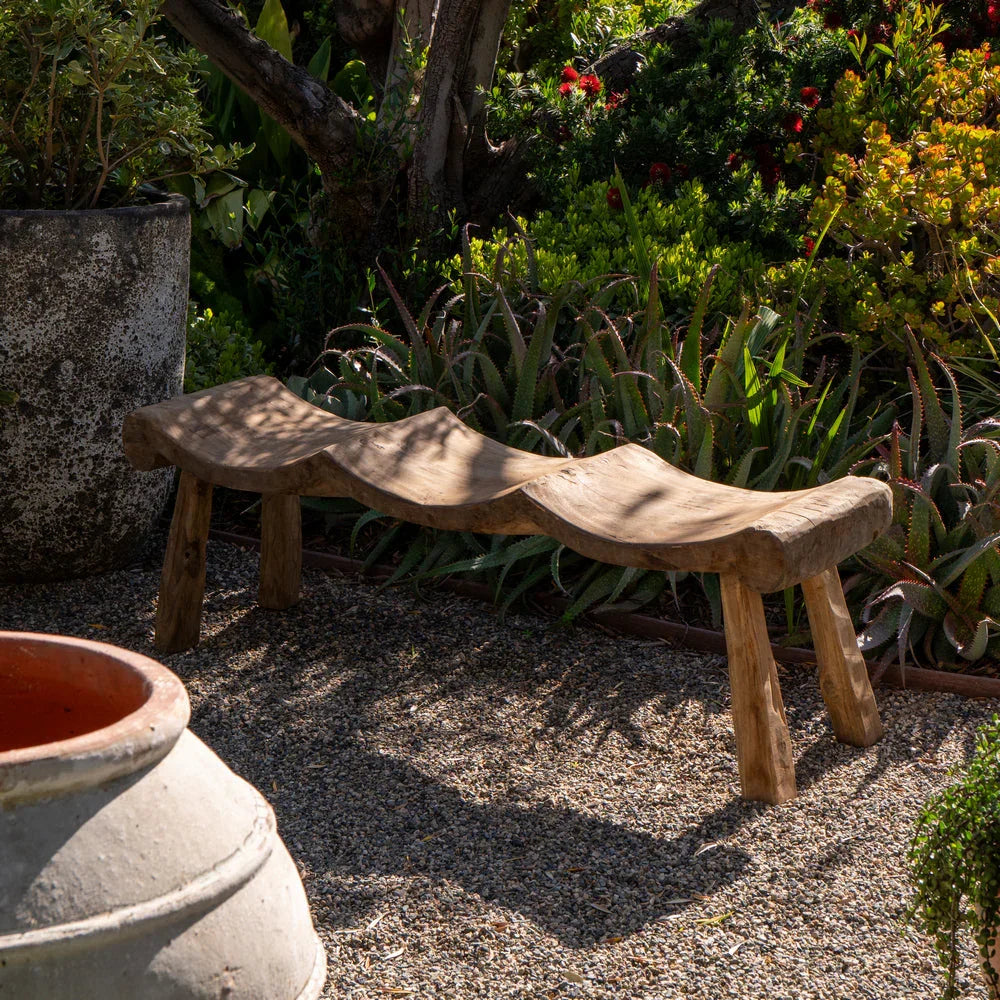 Wavy Bench - Berbere Imports