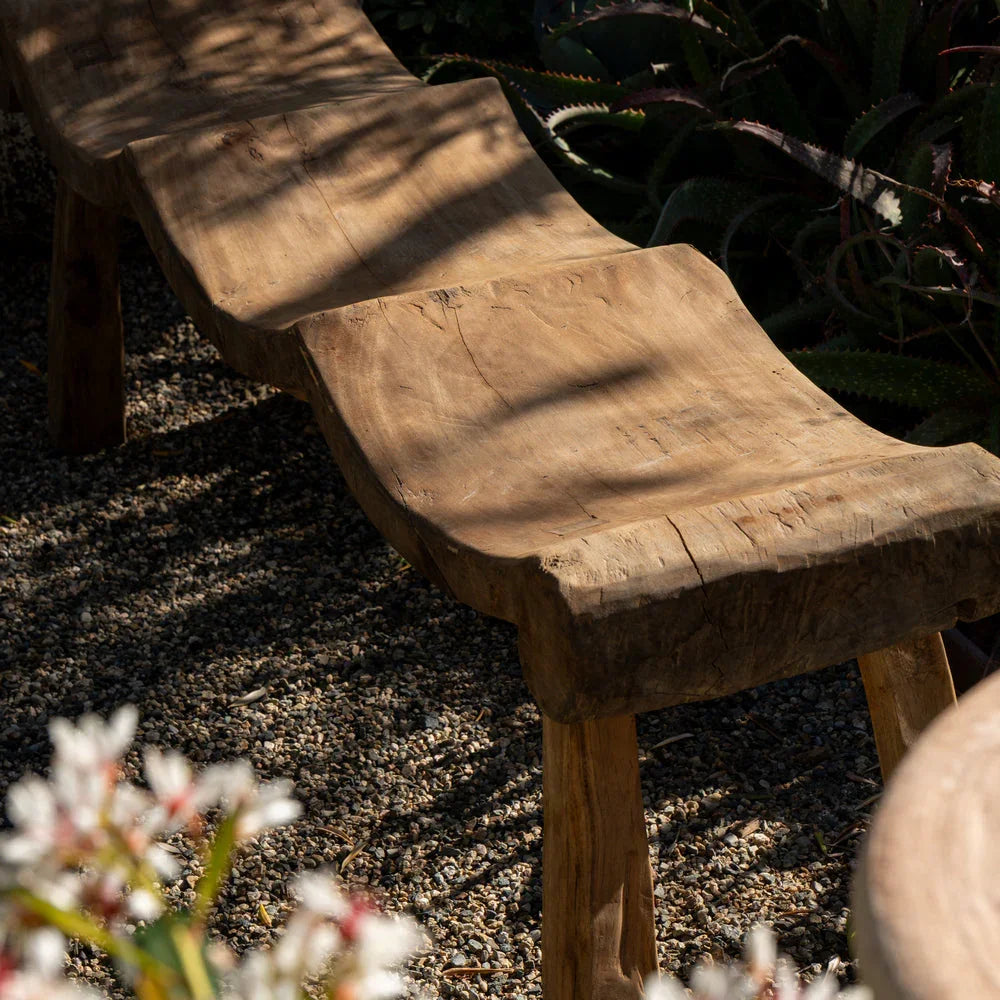 Wavy Bench - Berbere Imports