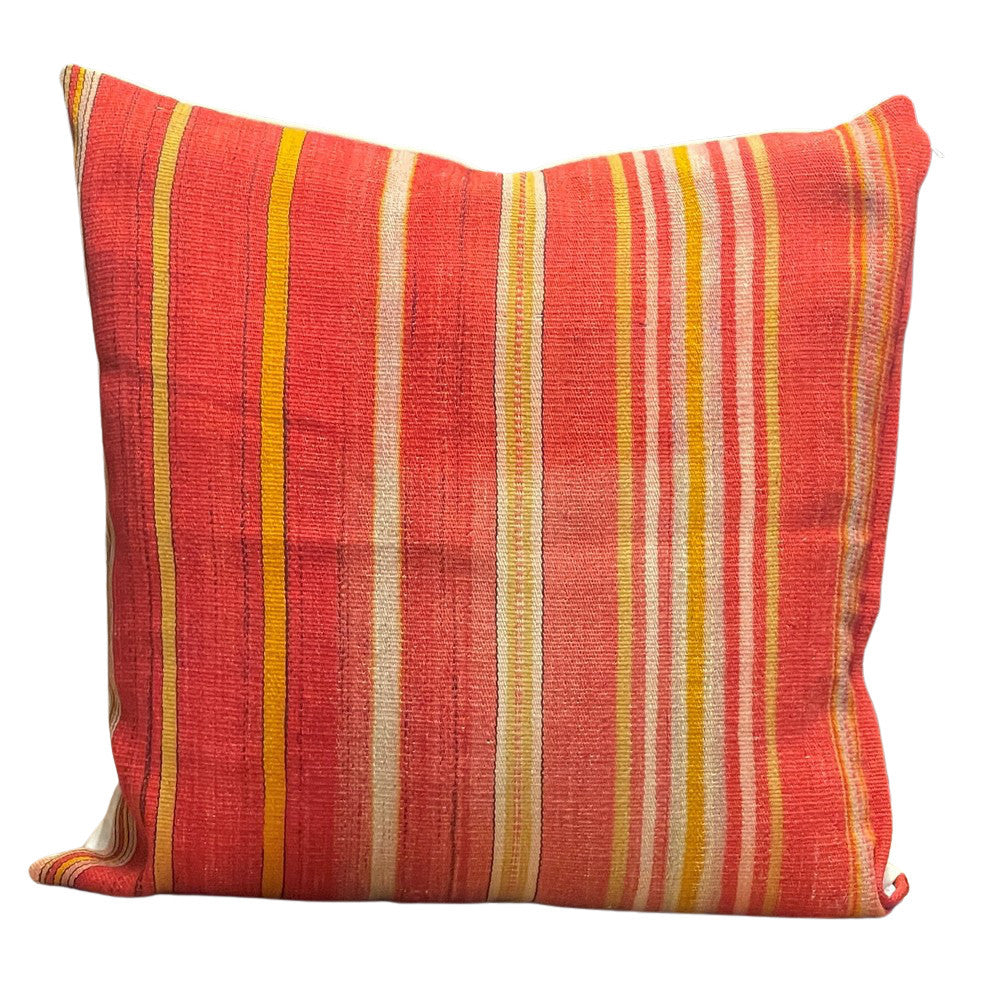 Vintage African Custom Fabric Pillow - Berbere Imports