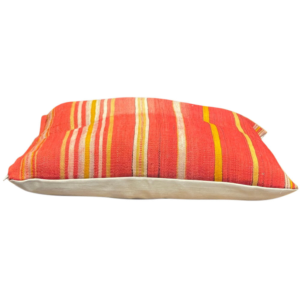 Vintage African Custom Fabric Pillow - Berbere Imports