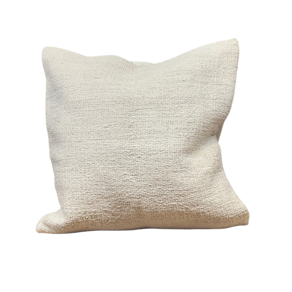 Vintage Turkish Hemp Pillow - Down Filled - Berbere Imports