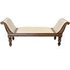 Indian Bone Inlay Settee - Berbere Imports