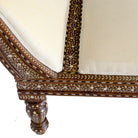 Indian Bone Inlay Settee - Berbere Imports