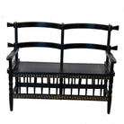 African Chieftain Inspired 2-Seater Bench - Berbere Imports