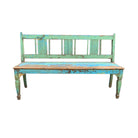 Vintage Wooden Garden Bench - Berbere Imports