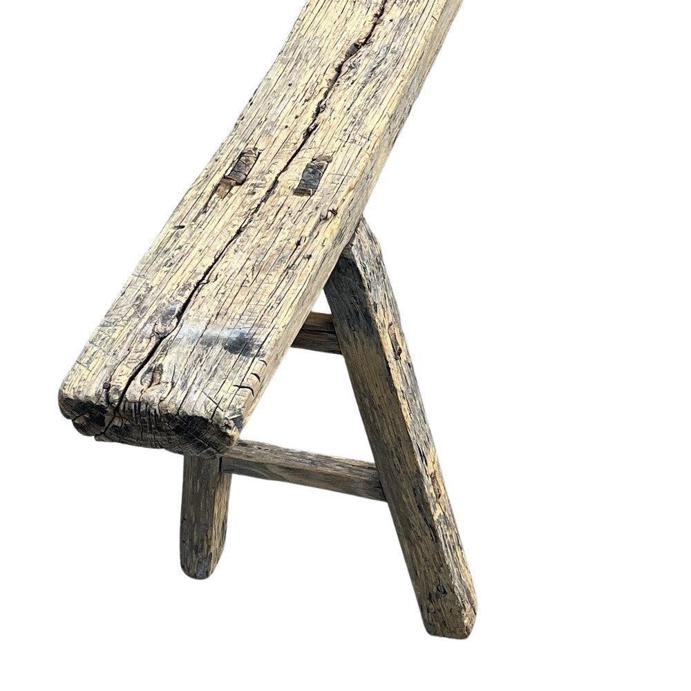 Long Skinny Wooden Chinese Bench - Berbere Imports