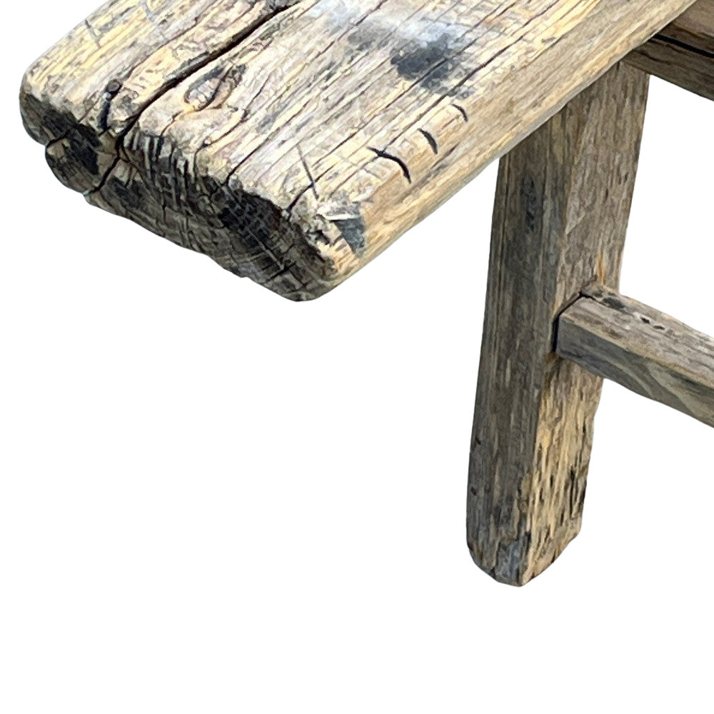 Long Skinny Wooden Chinese Bench - Berbere Imports