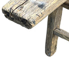 Long Skinny Wooden Chinese Bench - Berbere Imports