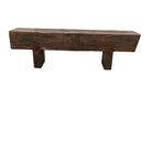 Vintage Wooden Mantle Bench - Berbere Imports