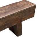 Vintage Wooden Mantle Bench - Berbere Imports