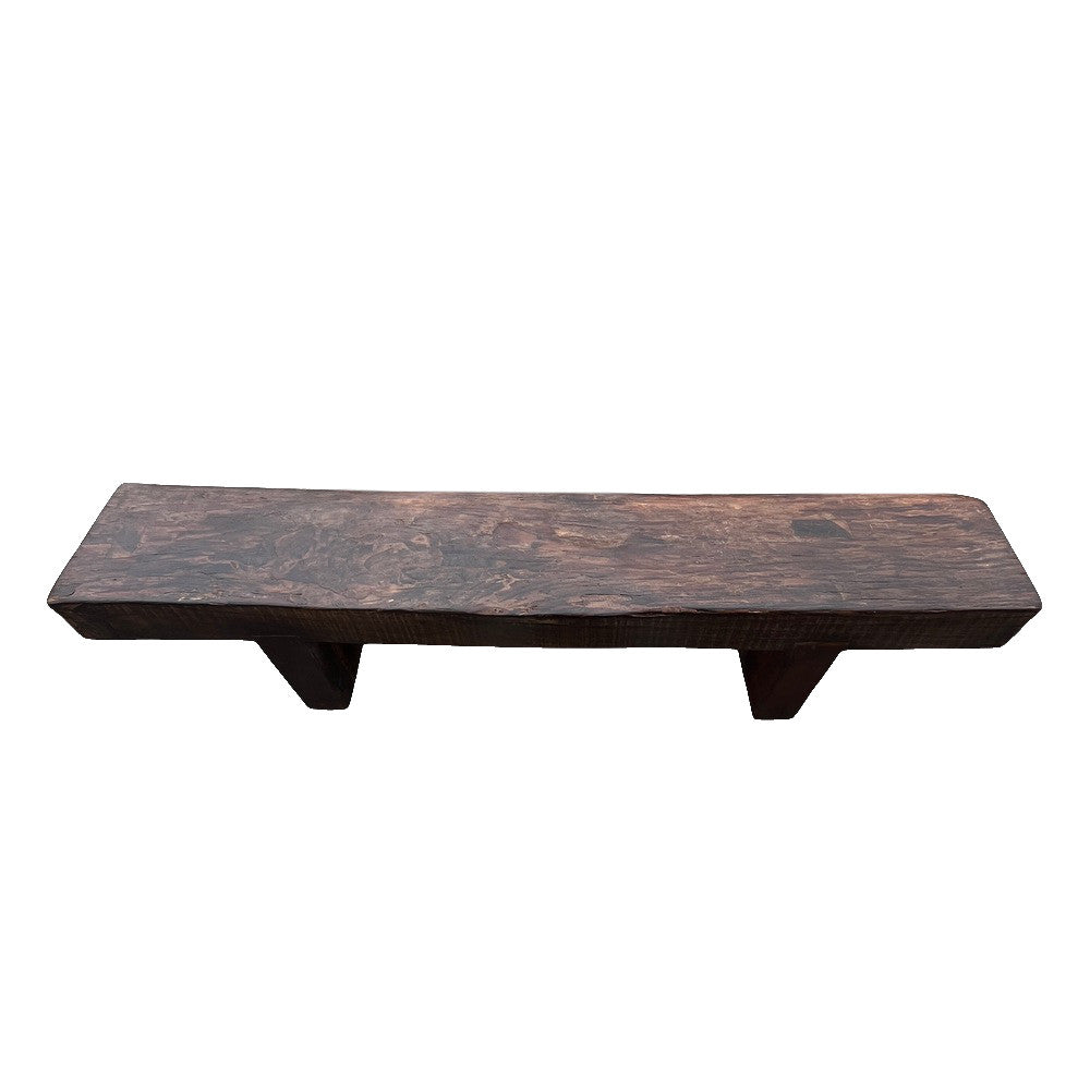 Vintage Wooden Mantle Bench - Berbere Imports