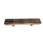 Vintage Wooden Mantle Bench - Berbere Imports