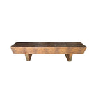 Vintage Wooden Mantle Bench - Berbere Imports