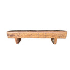 Vintage Wooden Mantle Bench - Berbere Imports