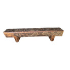 Vintage Wooden Mantle Bench - Berbere Imports