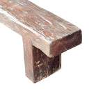 Vintage Wooden Mantle Bench - Berbere Imports