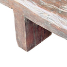 Vintage Wooden Mantle Bench - Berbere Imports