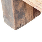 Vintage Wooden Mantle Bench - Berbere Imports