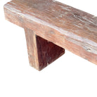 Vintage Wooden Mantle Bench - Berbere Imports