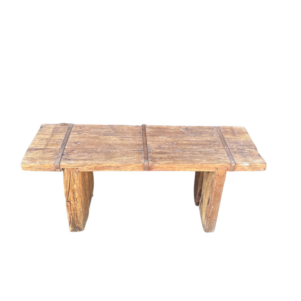 Vintage Wood Bench - Berbere Imports