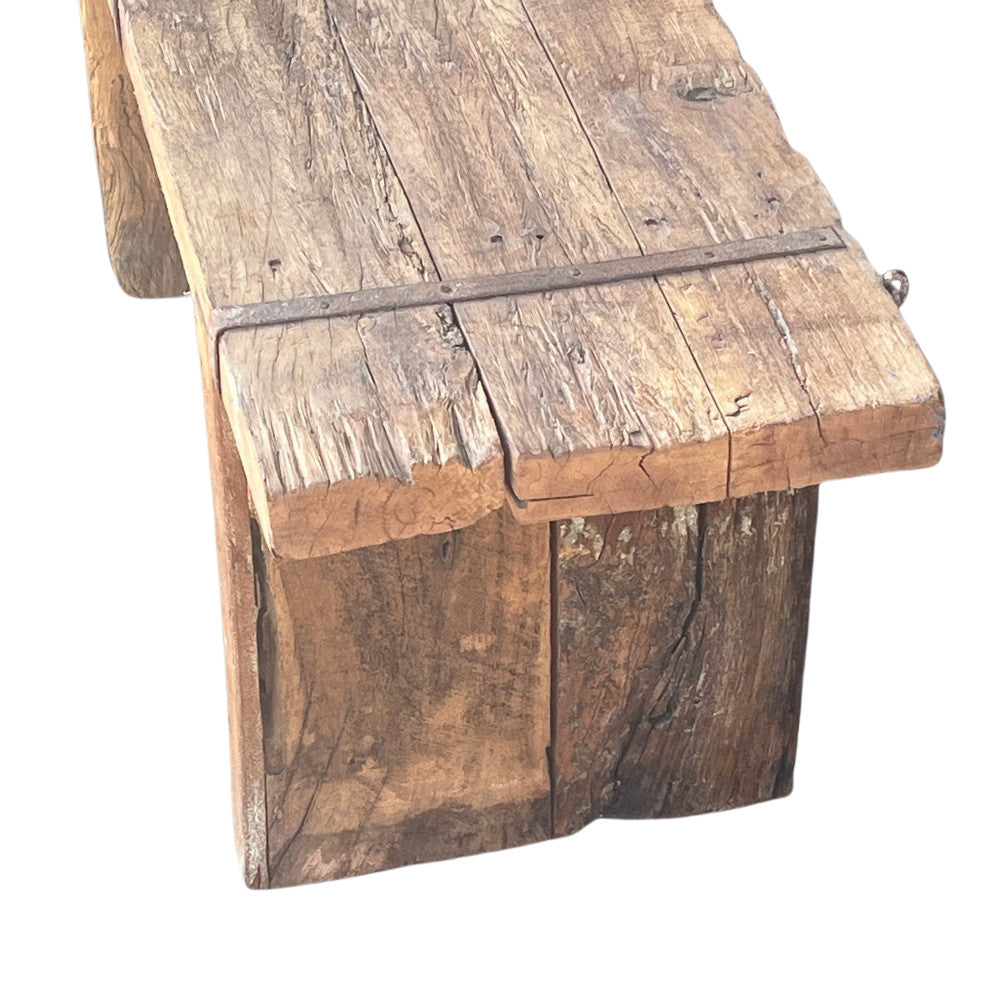 Vintage Wood Bench - Berbere Imports