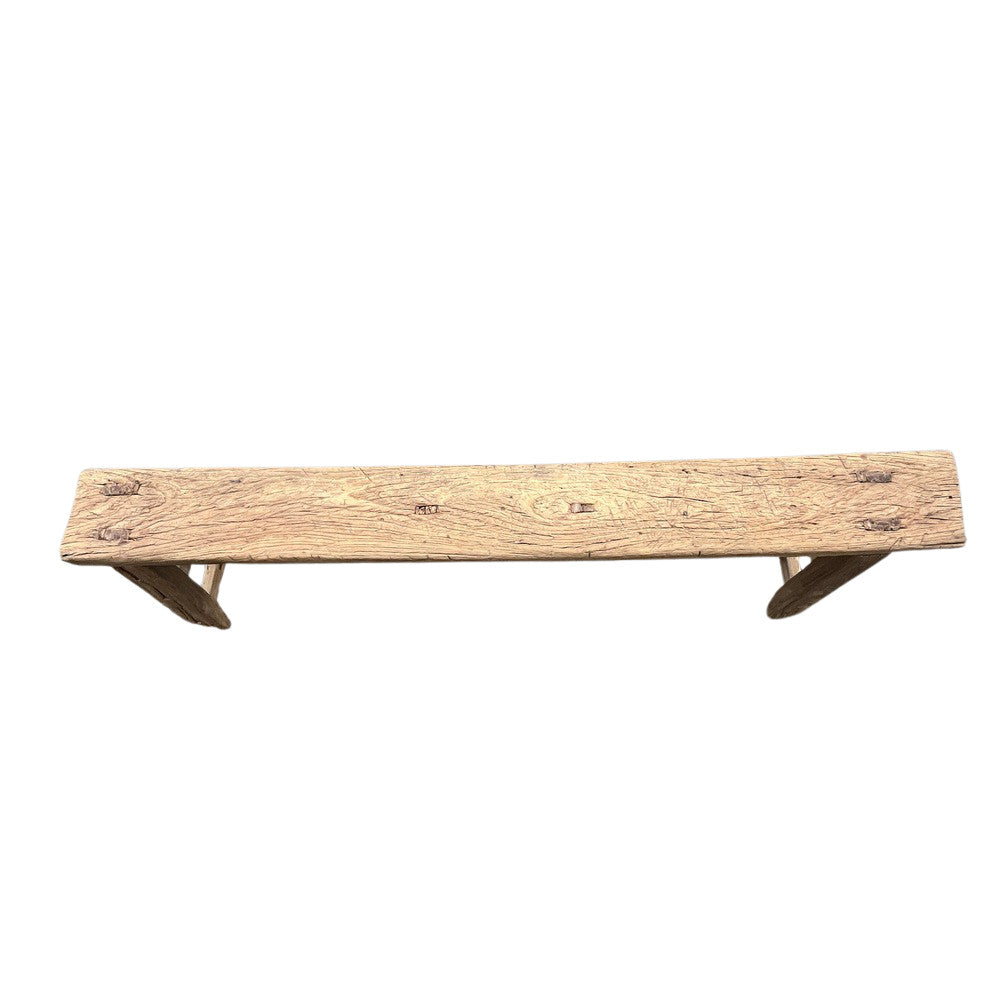 Vintage Wood Bench - Berbere Imports