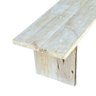 Inidan Wooden Bench - Berbere Imports