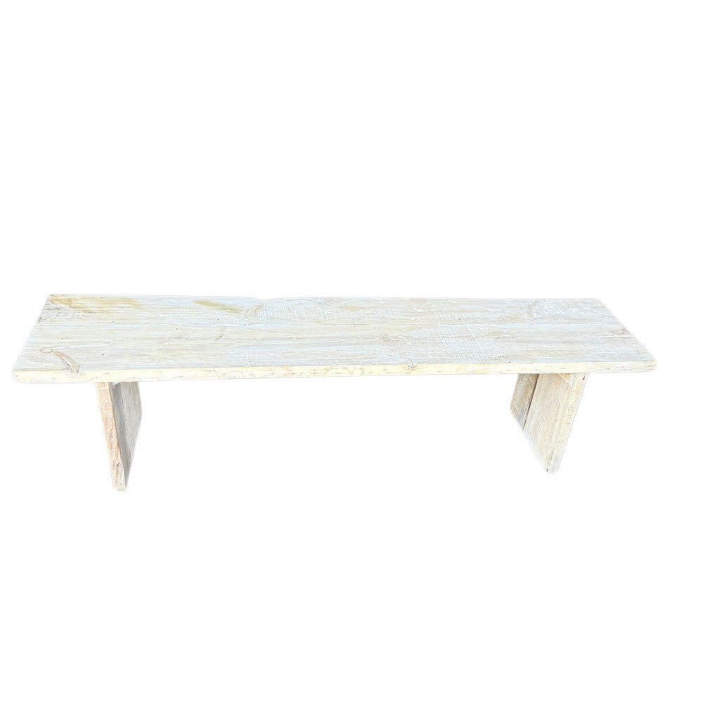 Inidan Wooden Bench - Berbere Imports