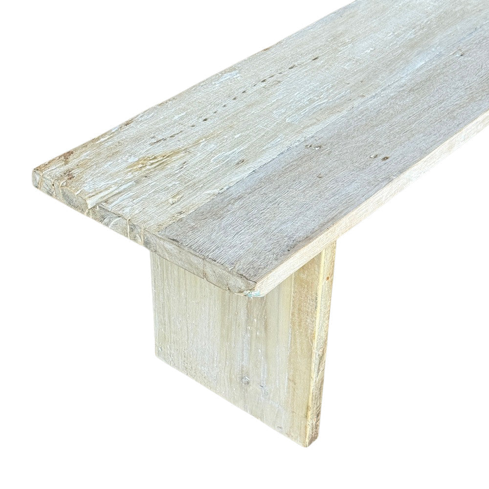 Indian Wooden Bench - Berbere Imports