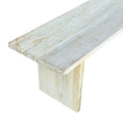 Indian Wooden Bench - Berbere Imports