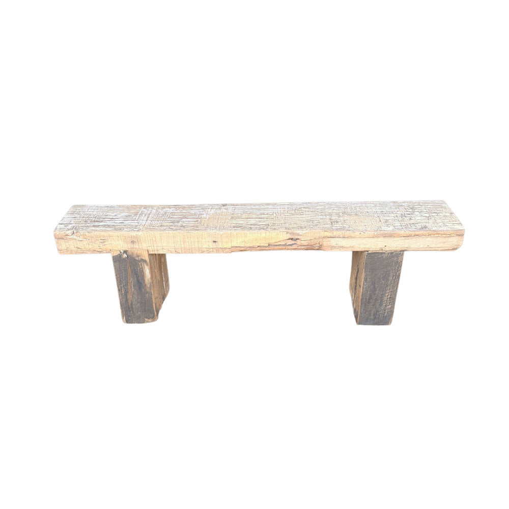 Vintage Indian Mantle Bench - Berbere Imports