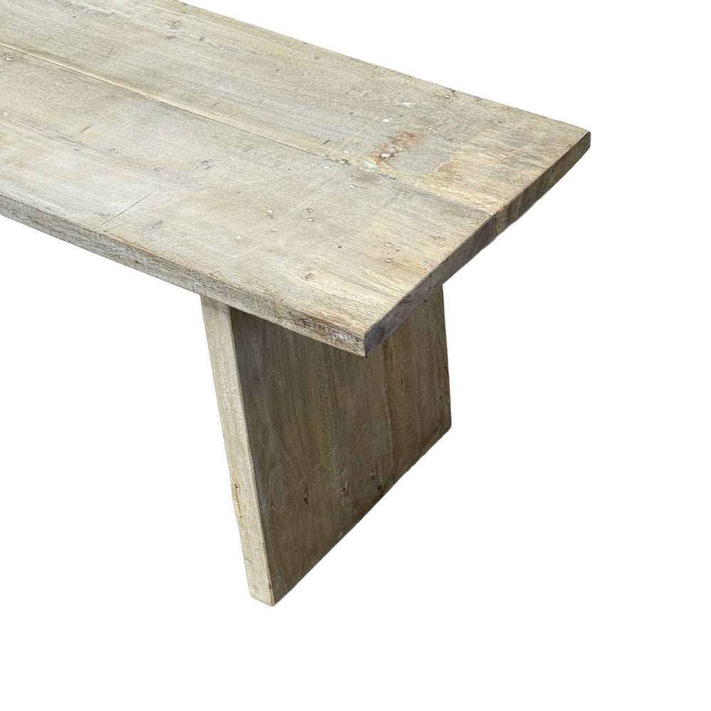 Vintage Indian Wooden Bench - Berbere Imports