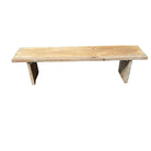Vintage Indian Wooden Bench - Berbere Imports