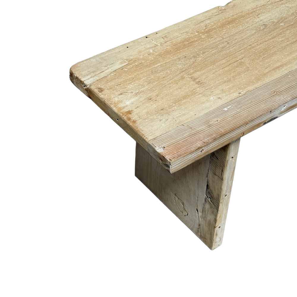 Vintage Indian Wooden Bench - Berbere Imports