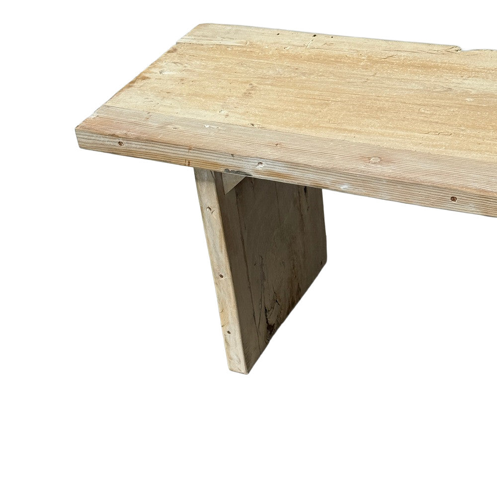 Vintage Indian Wooden Bench - Berbere Imports