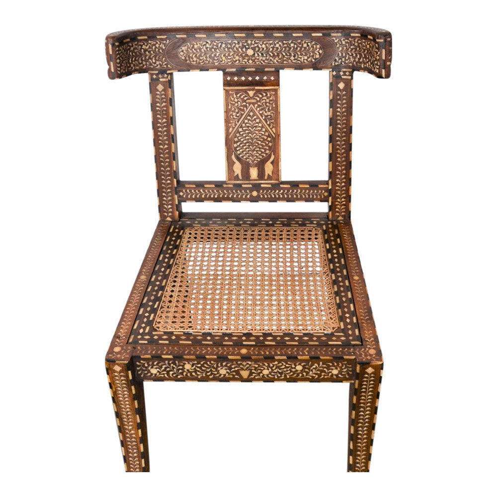 Inlay Crown Chair - Berbere Imports