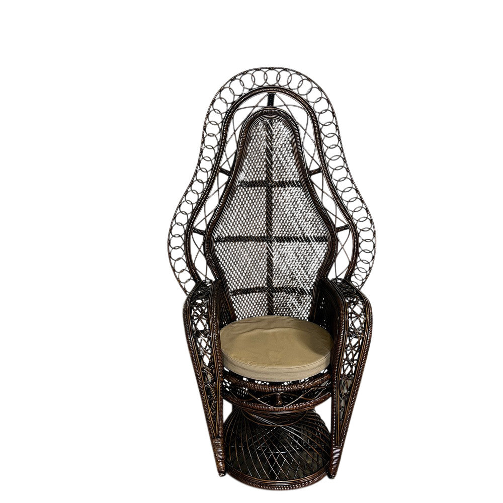 Vintage Thai Peacock Chair - Berbere Imports