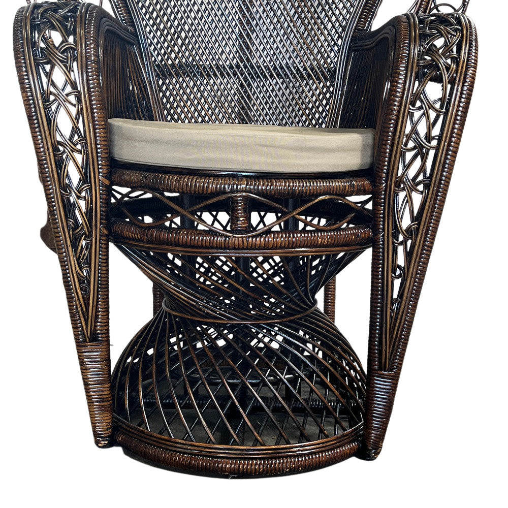 Vintage Thai Peacock Chair - Berbere Imports
