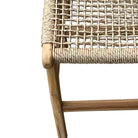 Rattan Rocking Chair With Rattan Ottoman - Berbere Imports