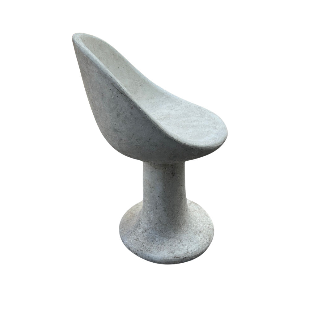 Cement Tulip Chair - Berbere Imports