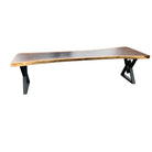 Indonesian Suar Wood Live-Edge Dining Table - Berbere Imports