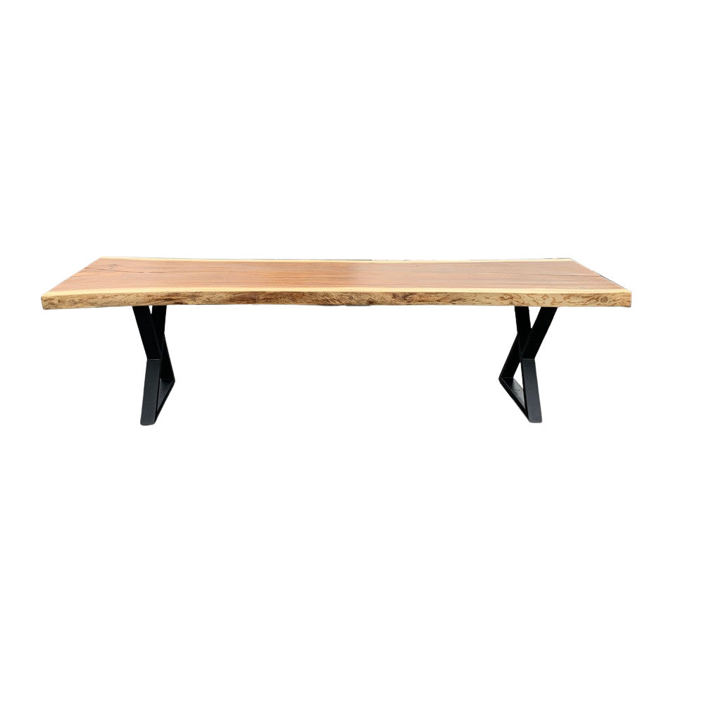 Indonesian Suar Wood Live-Edge Dining Table - Berbere Imports