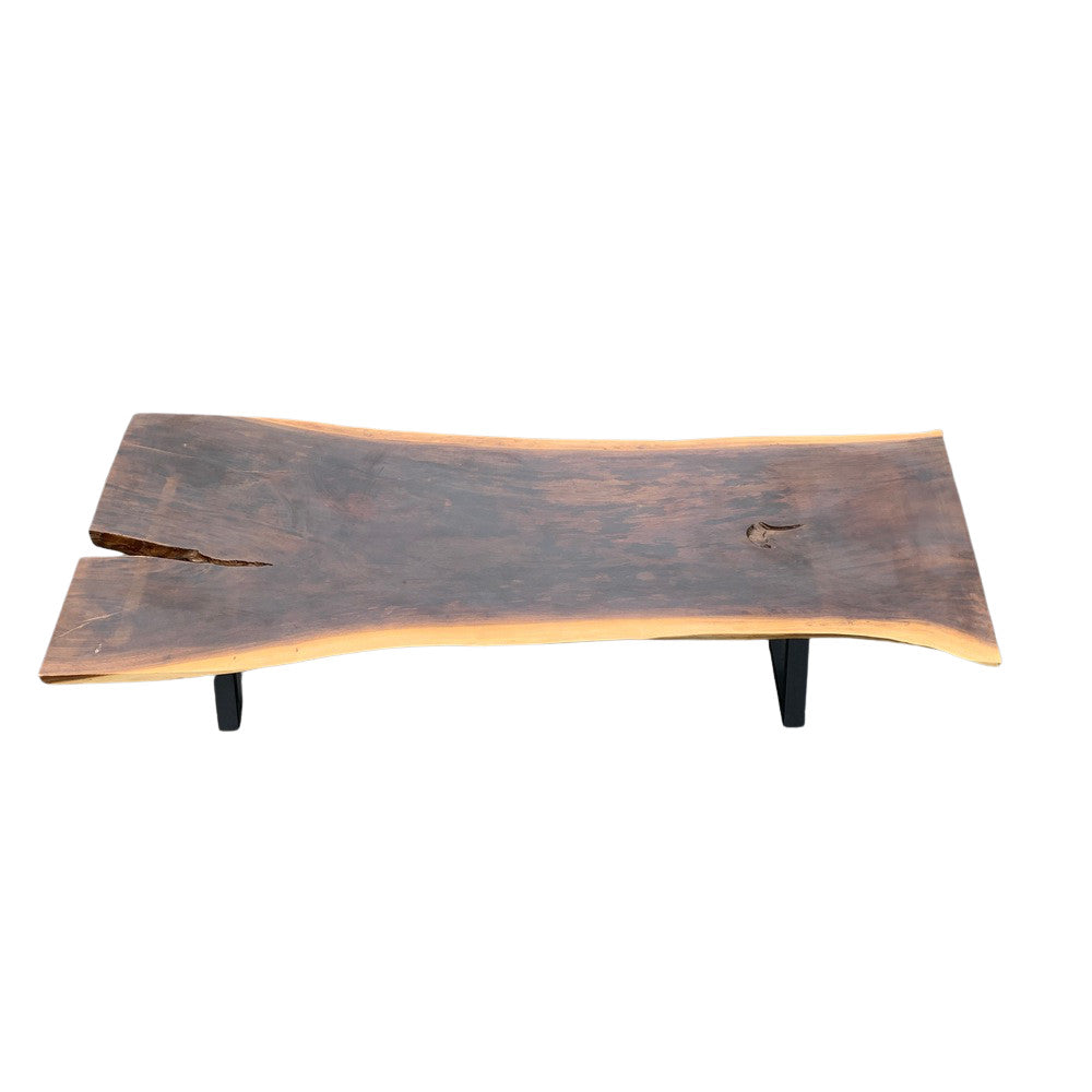 Indonesian Suar Wood Live-Edge Dining Table - Berbere Imports