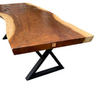 Indonesian Suar Wood Live-Edge Dining Table - Berbere Imports