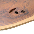 Indonesian Suar Wood Live-Edge Dining Table - Berbere Imports